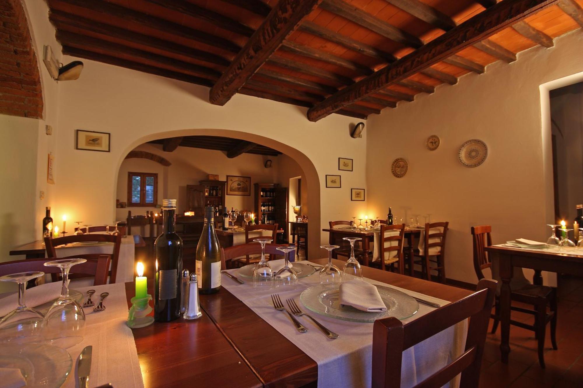 Incisa in Val d'Arno Tenuta Il Burchio מסעדה תמונה